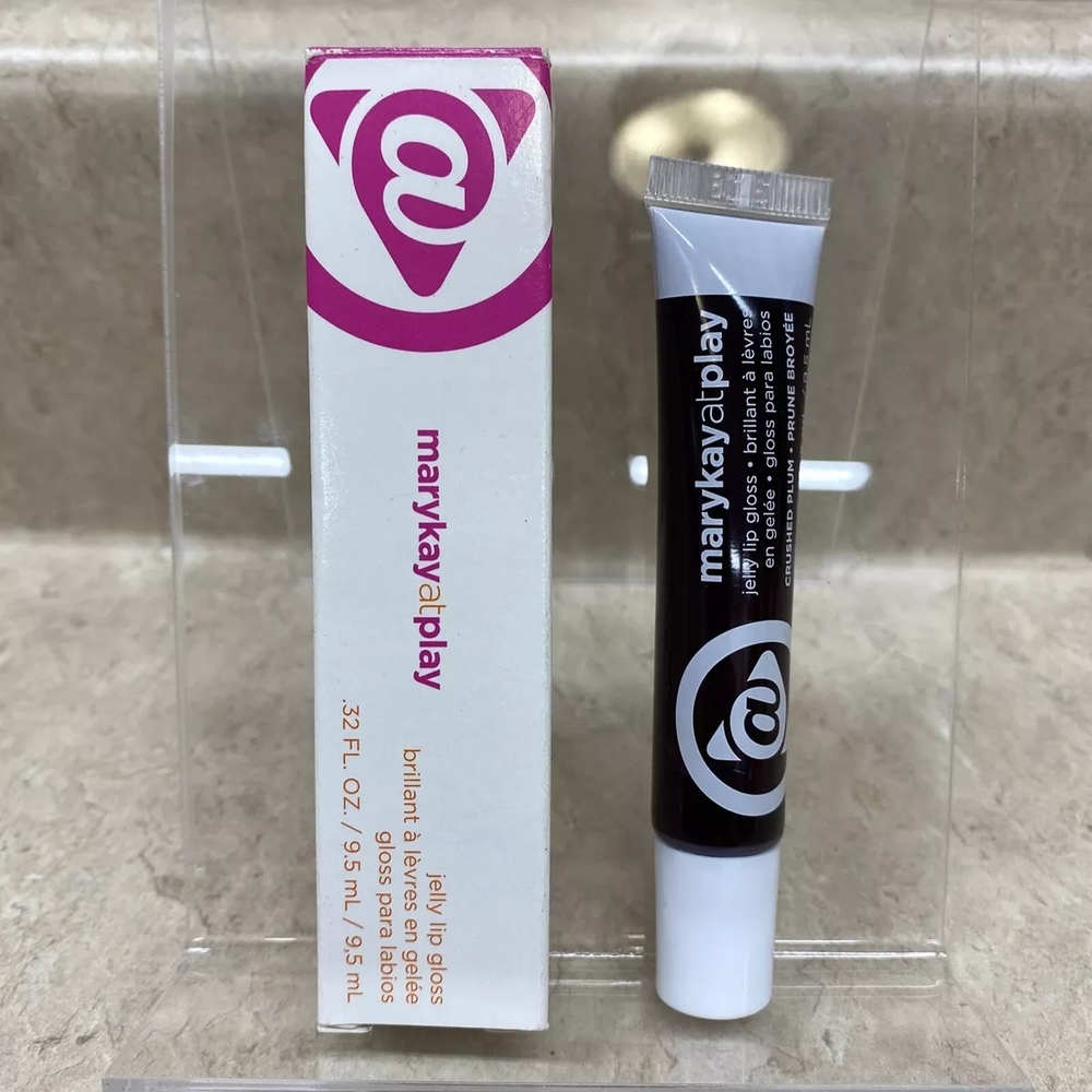 NWT Mary Kay @ At Play Jelly Lip Gloss Crushed Plum /purple